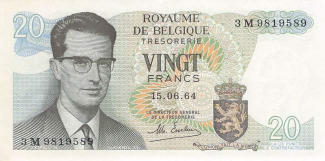 20 Franc 1964